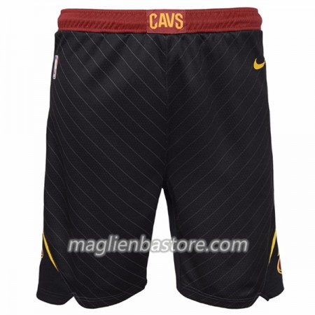Cleveland Cavaliers Uomo Pantaloncini Nero Nike Swingman